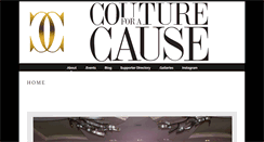 Desktop Screenshot of coutureforacauseny.com